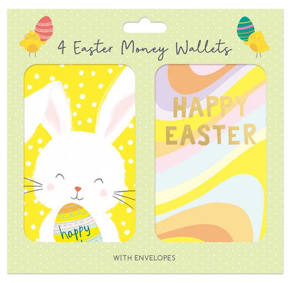 Pack of 4 Easter Money Wallets With Envelopes