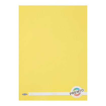 A4 120 Pages Sunshine Yellow Manuscript Book by Premto
