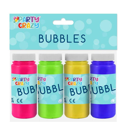 4 Tubs of 60ml Magic Bubbles