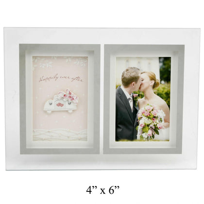 Reflection Sentiment Photo Frame with Verse - Wedding