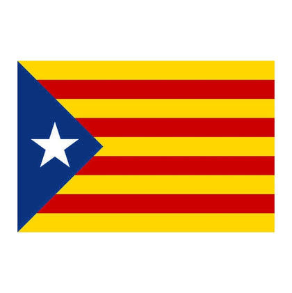 Estelada Catalunya Flag 5ft X 3ft