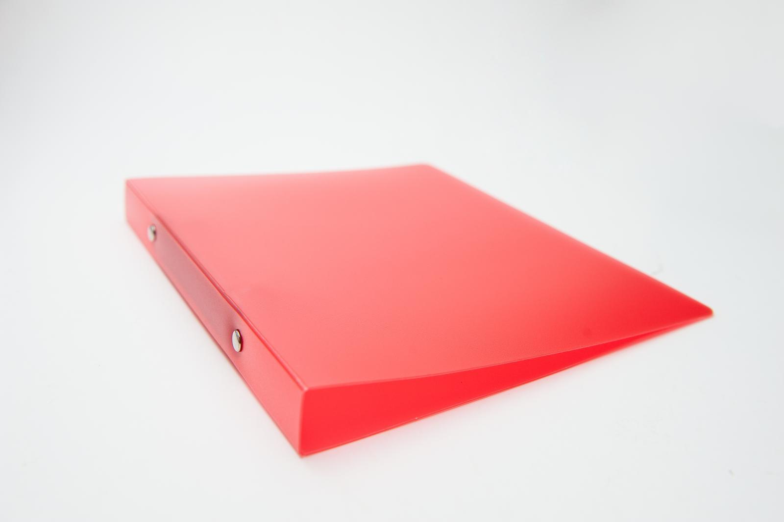 A5 Slim Red Translucent Ringbinder - Filing Ring Binder Storage– Choice ...