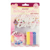 Assorted Birthday Candles with Holders