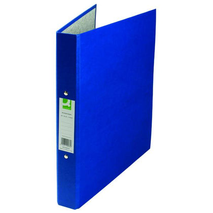 Pack of 10 A4 25mm Paper Over Board Blue 2 Ring Binder