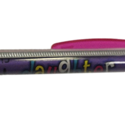 Simply The Best Daughter Banner Pen