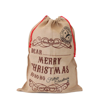 Christmas Hessian Sack
