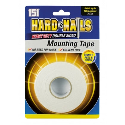 Hard as Nails Double Sided Heavy Duty Mounting Tape