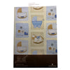 For New Born Baby Gift Wrapping Paper and Tag For Boy Birth