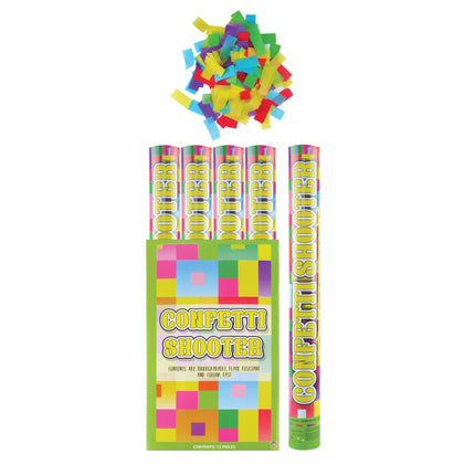 50cm Jazzy Multicoloured Paper Confetti Shooter
