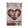 To The One I Love Cheers Teddies Design Open Valentine's Day Card