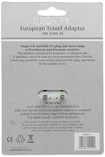 European Travel Adaptor