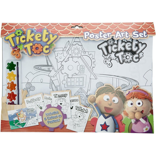 Tickety Toc Poster Art Set