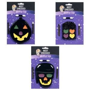 Halloween Face Paint Kit - 3 Assorted Designs (1 Supplied)