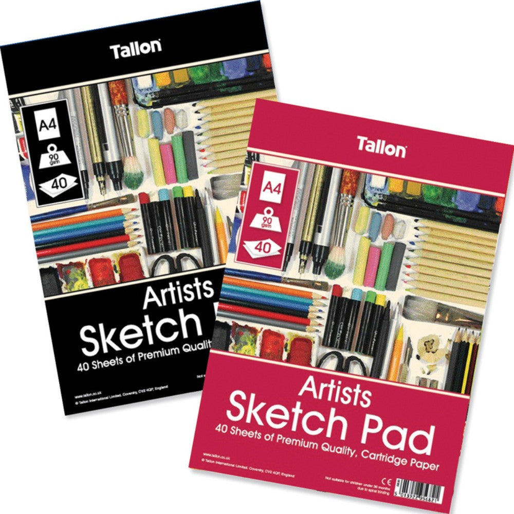 Target Drawing Pad A4 40 Sheets 90gsm Cartridge Paper Sketch Pad– Choice Wholesale