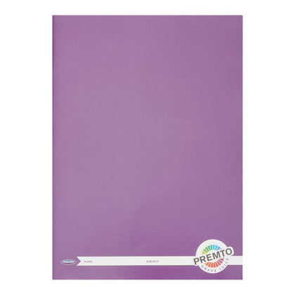 A4 120 Pages Grape Juice Purple Manuscript Book by Premto