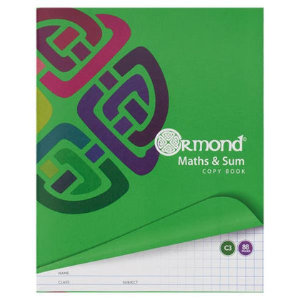 Pack of 5 88 Pages C3 Sum Copies by Ormond