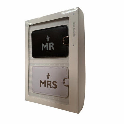 Mr and Mrs Luggage Tags Wedding Gift