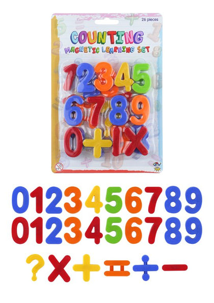 Pack of 26 4cm Magnetic Numbers Set