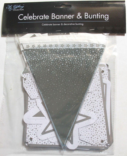 Star Design Christmas New Year Party Decoration Banner and Bunting