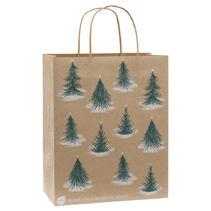 Eco Nat Winter Walks Medium Christmas Gift Bag