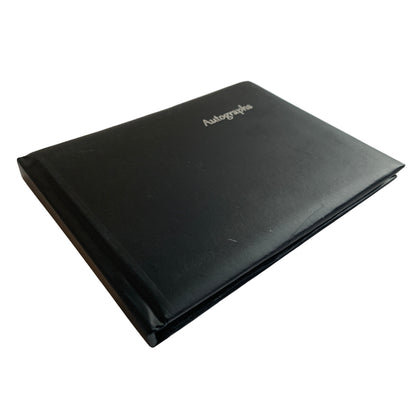 Black Autograph Book by Janrax - Signature End of Term School Leavers