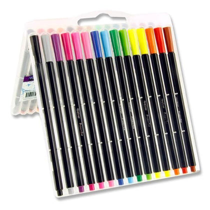 Box of 30 Hexagrip Fineliner Coloured Pens by Pro:scribe