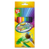 Pack of 12 Watercolour Colouring Pencils by World of Colour