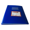 A4 Blue Flexible Cover 100 Pocket Display Book