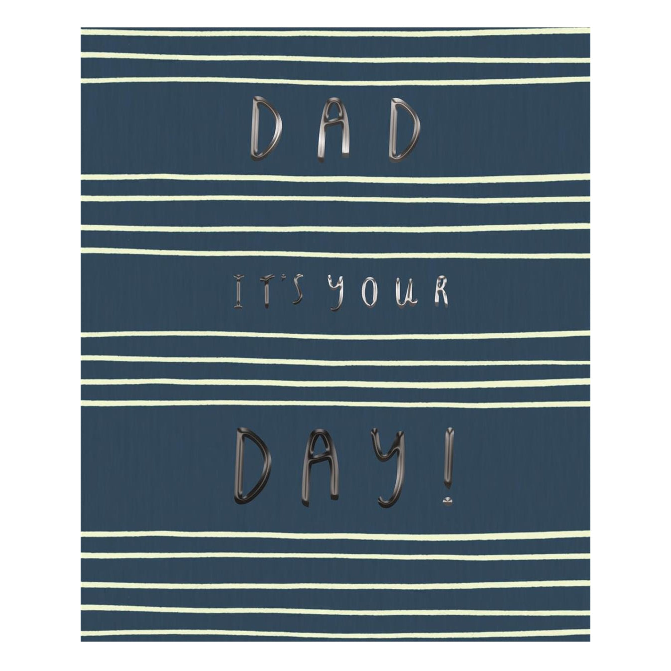 Foil Finished Studio Design Dad Birthday