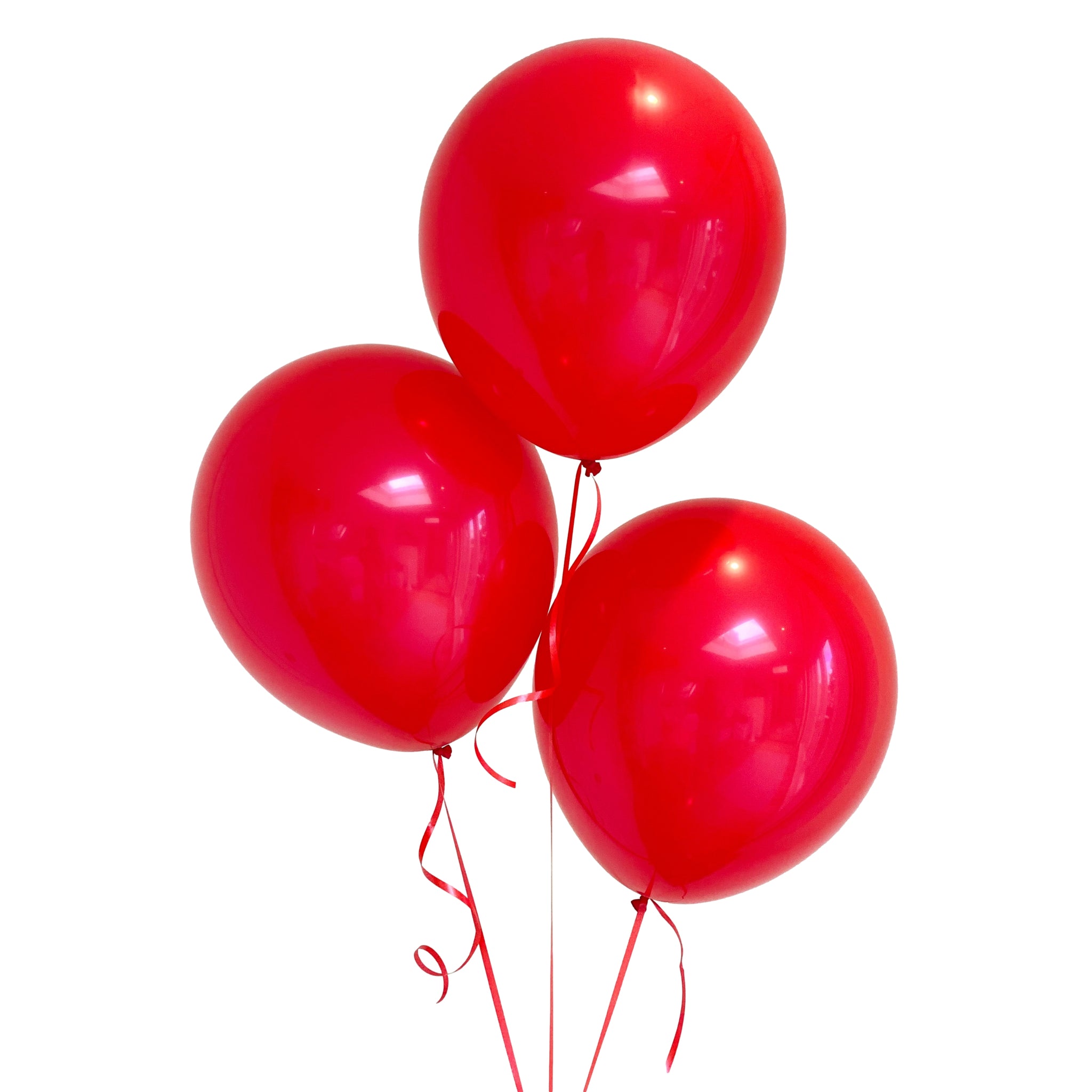 Bag of 100 Red Colour 12" Latex Balloons