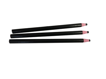 Pack of 12 Black Chinagraph Pencils by Janrax - Peel Off China Markers