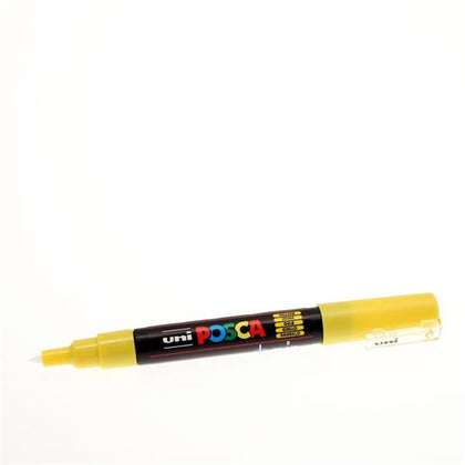 Yellow Uni Posca PC-1M 0.7mm Bullet Tip Permanent Marker Pen