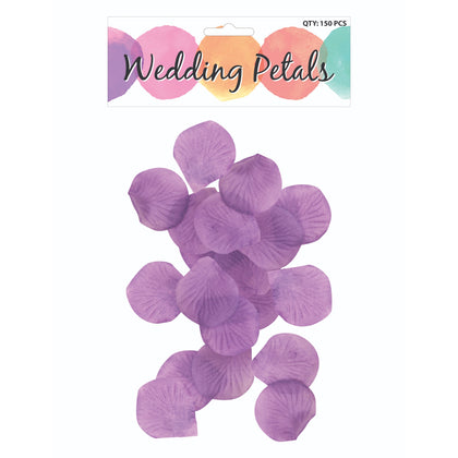 Purple Wedding Petals Decoration 150 Pieces