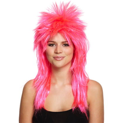Pink Glam Rock Wig