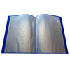 A4 Blue Flexible Cover 10 Pocket Display Book