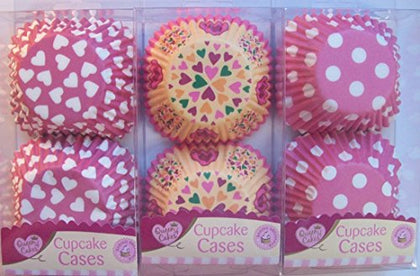 60 Pack Cupcake Case - Assorted Design