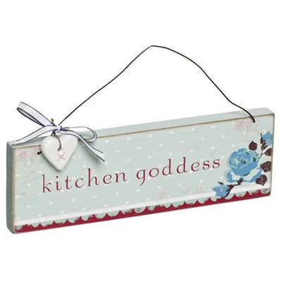 Kitchen Goddess plaque Love Home