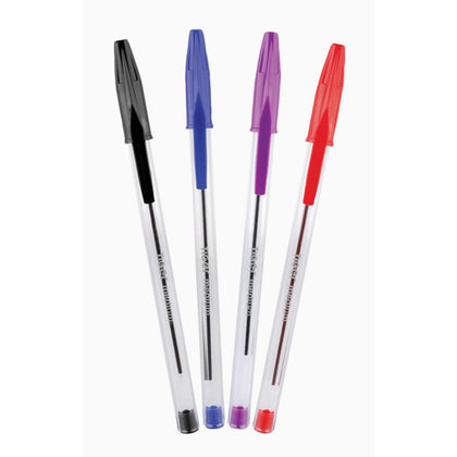 Box of 50 Assorted Ultra Glide Ballpoint Pens