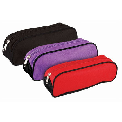 Oval Wedge Shaped Pencil Case