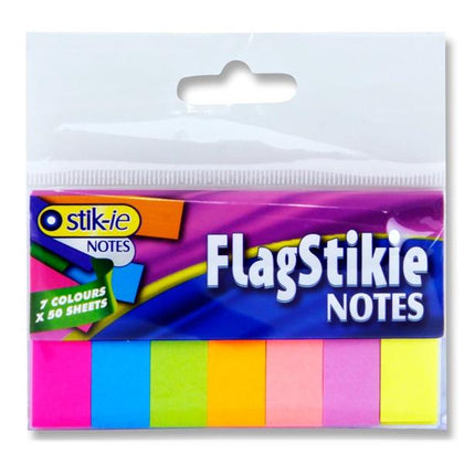 Pack of 140 Flag Page Markers Sticky Notes by Stik-ie