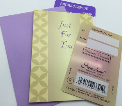 Look On The Bright Side Sentimental Keepsake Wallet / Purse Card