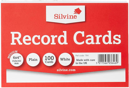 100 Record Cards 6