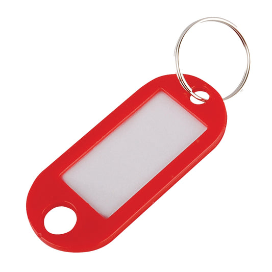 Tub of 40 Coloured Key Fobs