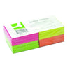 Pack of 12 Neon Quick Notes 76 x 76mm