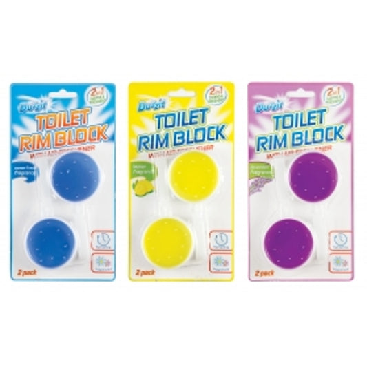 2in1 Toilet Rim Block and Freshener