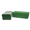 Pack of 3600 2Work 1-Ply I-Fold Green Hand Towels