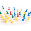 Pack of 30 Coloured Push Pins by Premier Office