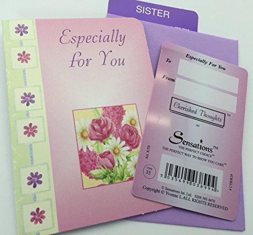 From Sister To Sister, With Love (Sentimental Keepsake Wallet / Purse Card)...