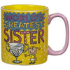 World's Greatest Sister Novelty Coffee/Tea Mug