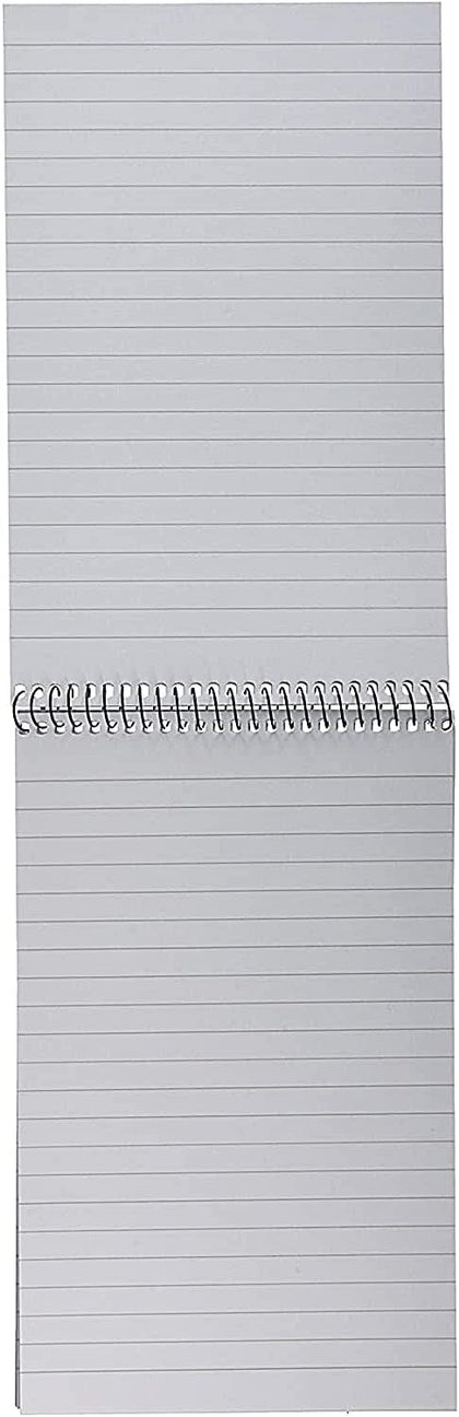 Pack of 10 Feint Ruled Shorthand Notebooks 300 Pages 203x127mm